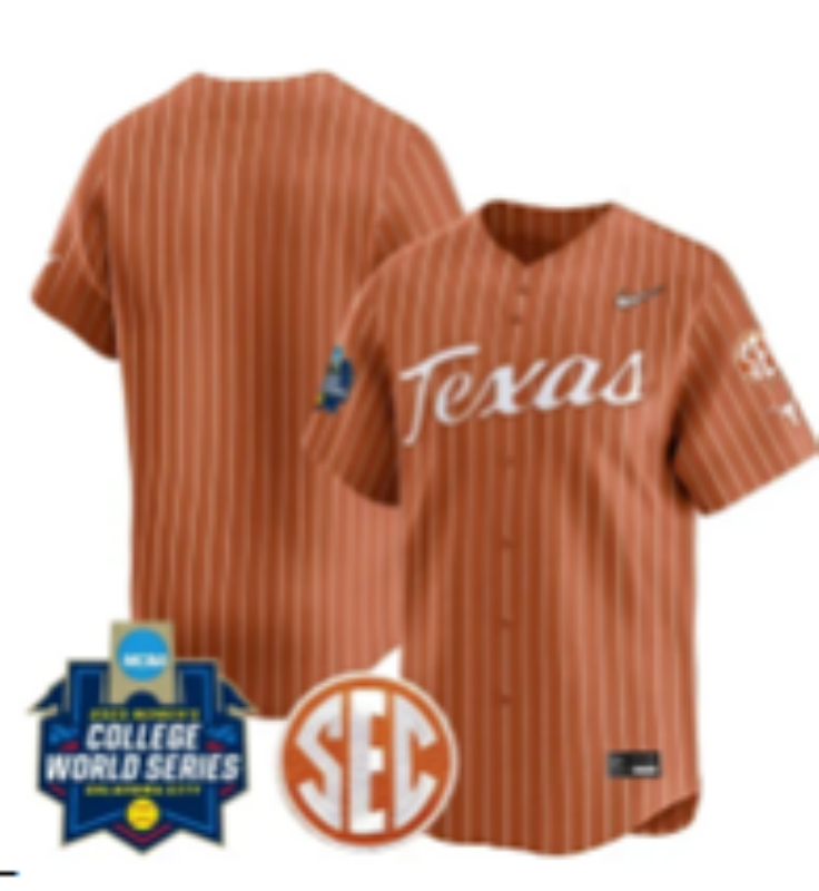 Men Texas Longhorns blank brown Nike joint Name NCAA 2025 Jersey style 36